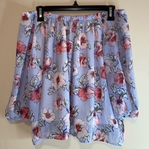 Off the shoulder long sleeve